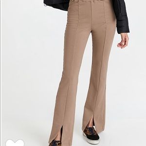 GOOD AMERICAN SPLIT HEM SWEATPANTS SZ 5 XL